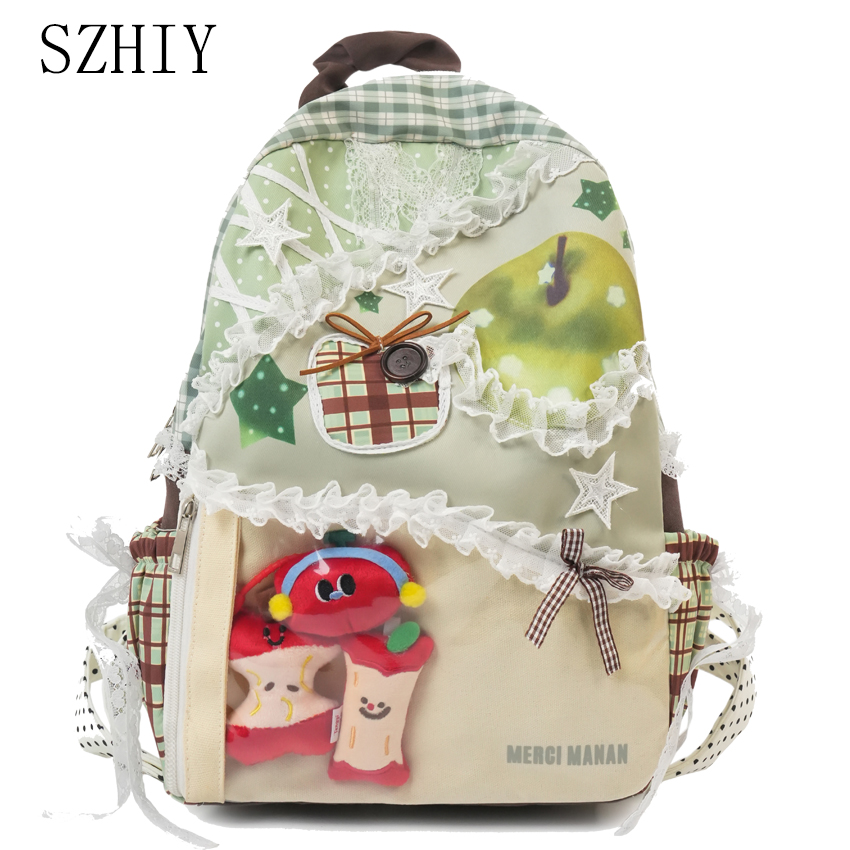 Canvas Backpack Casual - Üniversite Öğrencileri ve Kadınlar için Renkli