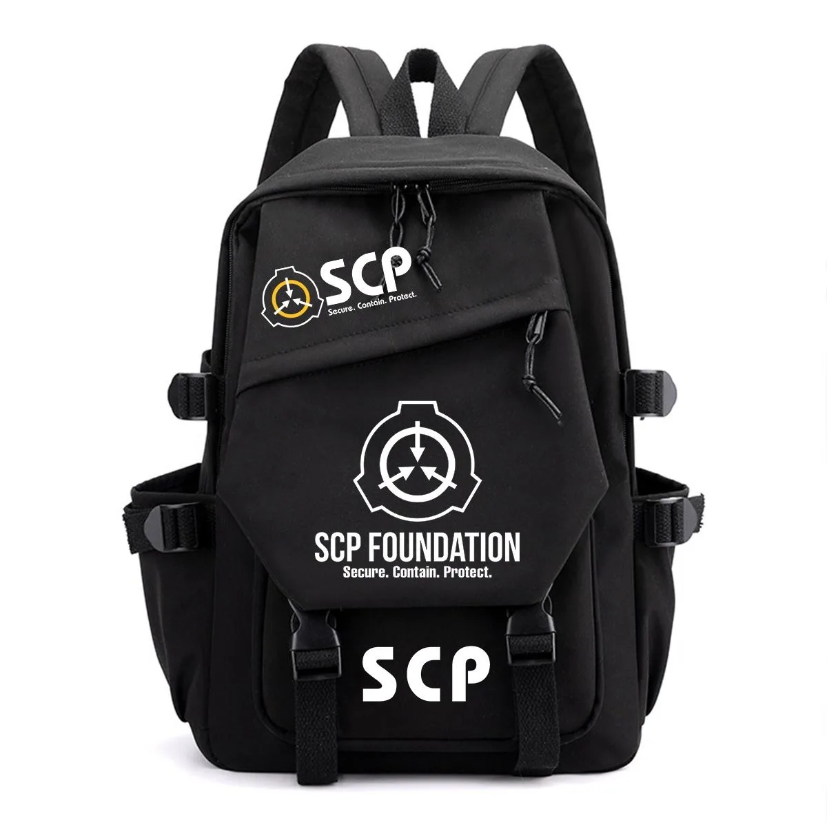 School Backpack Teen - Siyah Mavi Yeşil Beyaz Pembe, SCP