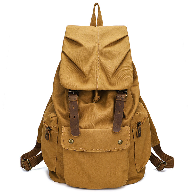 Büyük Kapasiteli Kanvas Sırt Ç - Canvas Backpack Casual incelemesi ve fiyatı