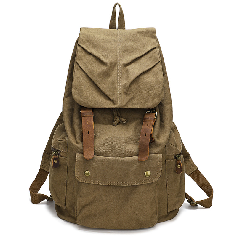 Büyük Kapasiteli Kanvas Sırt Ç - Canvas Backpack Casual incelemesi ve fiyatı